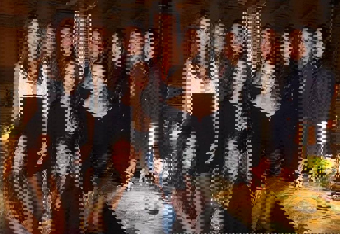 Ladies del Napoli a cena